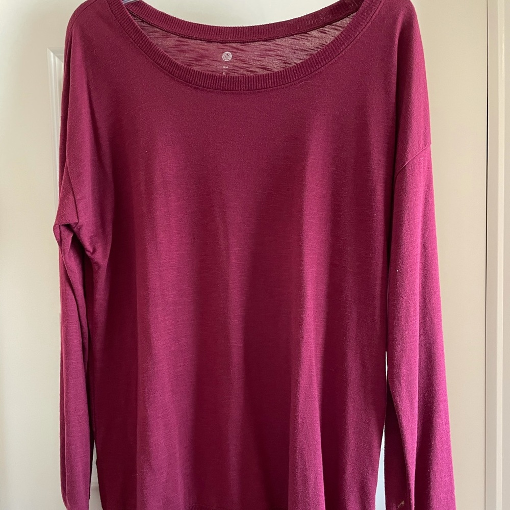 Crimson top